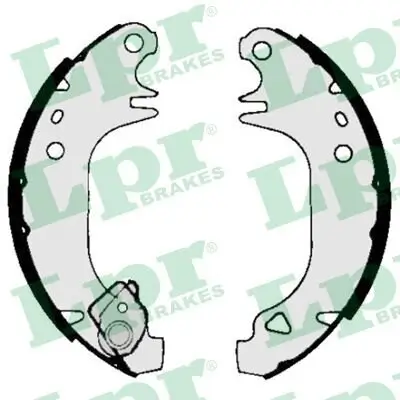 Bremsbackensatz Hinterachse LPR 04960