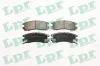 Bremsbelagsatz, Scheibenbremse Hinterachse LPR 05P043
