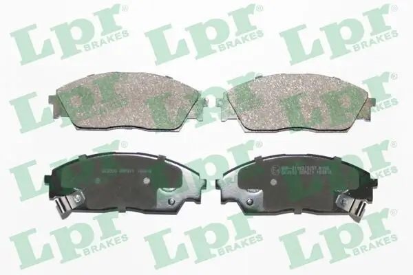 Bremsbelagsatz, Scheibenbremse Vorderachse LPR 05P071