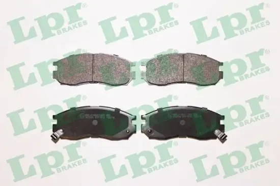 Bremsbelagsatz, Scheibenbremse Vorderachse LPR 05P1012 Bild Bremsbelagsatz, Scheibenbremse Vorderachse LPR 05P1012