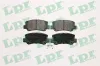 Bremsbelagsatz, Scheibenbremse Vorderachse LPR 05P1028
