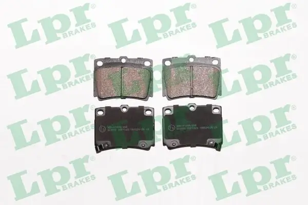 Bremsbelagsatz, Scheibenbremse Hinterachse LPR 05P1029