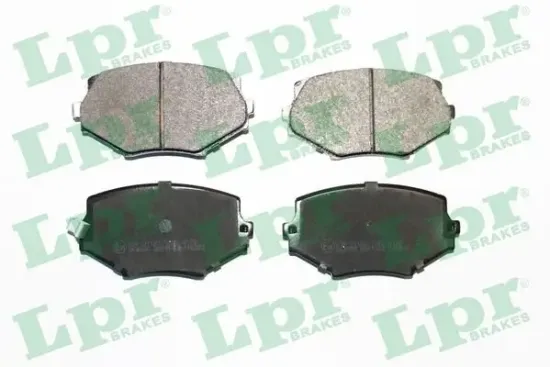 Bremsbelagsatz, Scheibenbremse Vorderachse LPR 05P1043 Bild Bremsbelagsatz, Scheibenbremse Vorderachse LPR 05P1043