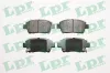 Bremsbelagsatz, Scheibenbremse Vorderachse LPR 05P1062