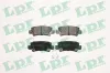 Bremsbelagsatz, Scheibenbremse Hinterachse LPR 05P1068