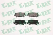 Bremsbelagsatz, Scheibenbremse Hinterachse LPR 05P1068