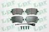 Bremsbelagsatz, Scheibenbremse LPR 05P1206