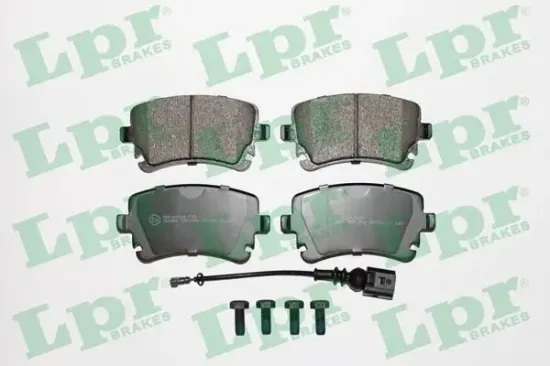 Bremsbelagsatz, Scheibenbremse LPR 05P1206 Bild Bremsbelagsatz, Scheibenbremse LPR 05P1206