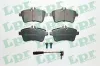 Bremsbelagsatz, Scheibenbremse Vorderachse LPR 05P1243A
