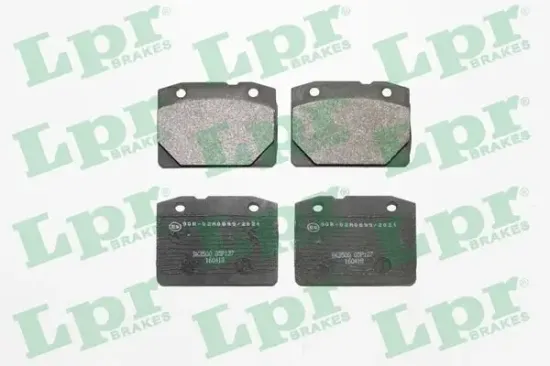 Bremsbelagsatz, Scheibenbremse Vorderachse LPR 05P127 Bild Bremsbelagsatz, Scheibenbremse Vorderachse LPR 05P127