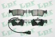 Bremsbelagsatz, Scheibenbremse Hinterachse LPR 05P1284