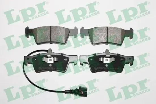Bremsbelagsatz, Scheibenbremse Hinterachse LPR 05P1284 Bild Bremsbelagsatz, Scheibenbremse Hinterachse LPR 05P1284