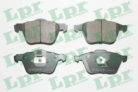 Bremsbelagsatz, Scheibenbremse Vorderachse LPR 05P1286 Bild Bremsbelagsatz, Scheibenbremse Vorderachse LPR 05P1286