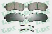 Bremsbelagsatz, Scheibenbremse LPR 05P1295A