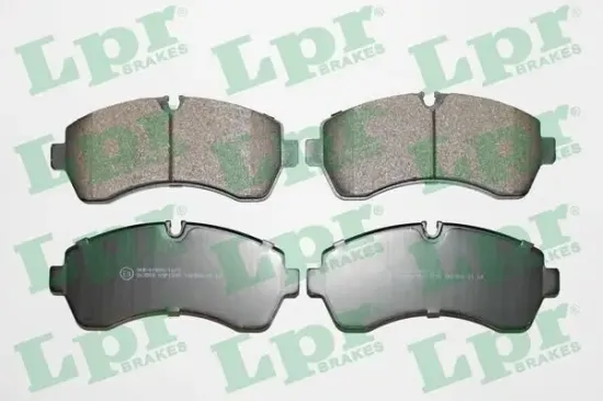 Bremsbelagsatz, Scheibenbremse Vorderachse LPR 05P1295 Bild Bremsbelagsatz, Scheibenbremse Vorderachse LPR 05P1295