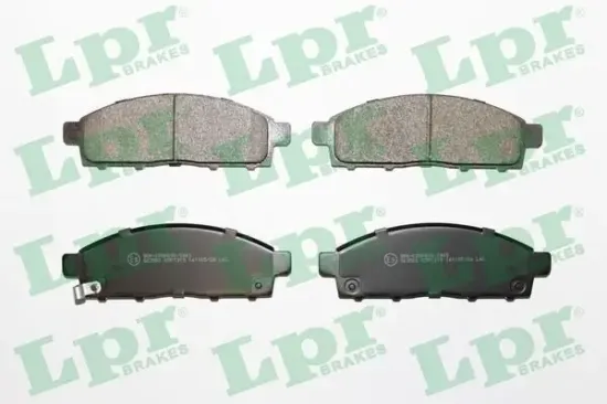 Bremsbelagsatz, Scheibenbremse Vorderachse LPR 05P1319 Bild Bremsbelagsatz, Scheibenbremse Vorderachse LPR 05P1319