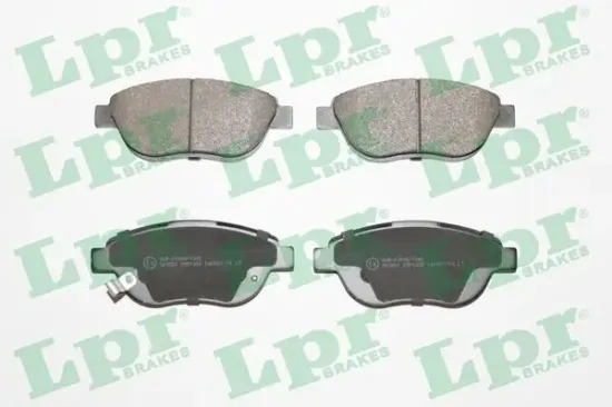 Bremsbelagsatz, Scheibenbremse Vorderachse LPR 05P1328 Bild Bremsbelagsatz, Scheibenbremse Vorderachse LPR 05P1328