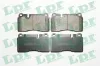 Bremsbelagsatz, Scheibenbremse Vorderachse LPR 05P1376