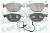 Bremsbelagsatz, Scheibenbremse Vorderachse LPR 05P1410A