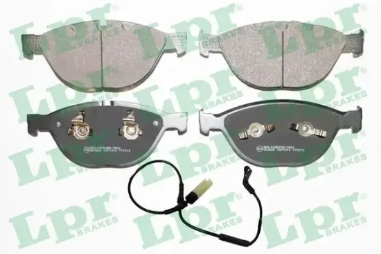Bremsbelagsatz, Scheibenbremse Vorderachse LPR 05P1410A Bild Bremsbelagsatz, Scheibenbremse Vorderachse LPR 05P1410A