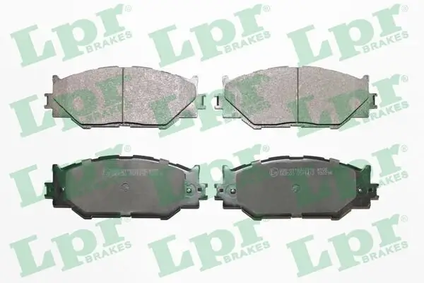 Bremsbelagsatz, Scheibenbremse Vorderachse LPR 05P1412