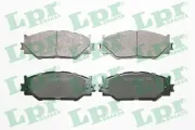 Bremsbelagsatz, Scheibenbremse Vorderachse LPR 05P1412