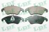 Bremsbelagsatz, Scheibenbremse Vorderachse LPR 05P1421