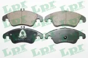 Bremsbelagsatz, Scheibenbremse Vorderachse LPR 05P1421
