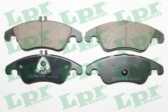 Bremsbelagsatz, Scheibenbremse Vorderachse LPR 05P1421 Bild Bremsbelagsatz, Scheibenbremse Vorderachse LPR 05P1421