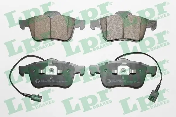 Bremsbelagsatz, Scheibenbremse Vorderachse LPR 05P1470