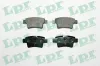 Bremsbelagsatz, Scheibenbremse Hinterachse LPR 05P1475
