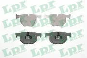 Bremsbelagsatz, Scheibenbremse Hinterachse LPR 05P1477