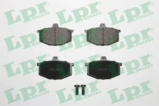 Bremsbelagsatz, Scheibenbremse Vorderachse LPR 05P151 Bild Bremsbelagsatz, Scheibenbremse Vorderachse LPR 05P151