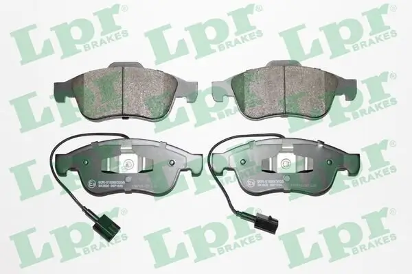 Bremsbelagsatz, Scheibenbremse Vorderachse LPR 05P1535