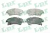 Bremsbelagsatz, Scheibenbremse Vorderachse LPR 05P1589