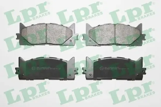 Bremsbelagsatz, Scheibenbremse Vorderachse LPR 05P1593 Bild Bremsbelagsatz, Scheibenbremse Vorderachse LPR 05P1593