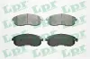 Bremsbelagsatz, Scheibenbremse Vorderachse LPR 05P1605