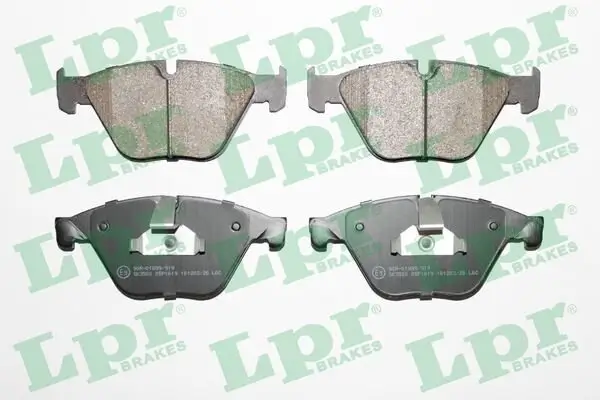 Bremsbelagsatz, Scheibenbremse Vorderachse LPR 05P1619