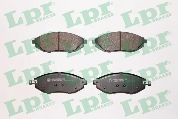 Bremsbelagsatz, Scheibenbremse Vorderachse LPR 05P1629
