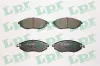 Bremsbelagsatz, Scheibenbremse Vorderachse LPR 05P1629