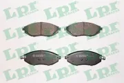 Bremsbelagsatz, Scheibenbremse Vorderachse LPR 05P1629