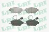 Bremsbelagsatz, Scheibenbremse Vorderachse LPR 05P1657