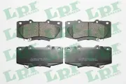 Bremsbelagsatz, Scheibenbremse Vorderachse LPR 05P1682