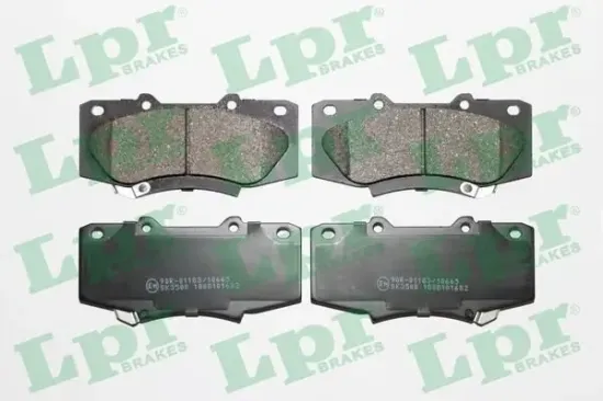 Bremsbelagsatz, Scheibenbremse Vorderachse LPR 05P1682 Bild Bremsbelagsatz, Scheibenbremse Vorderachse LPR 05P1682