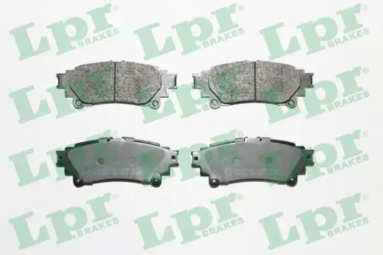Bremsbelagsatz, Scheibenbremse Hinterachse LPR 05P1693 Bild Bremsbelagsatz, Scheibenbremse Hinterachse LPR 05P1693