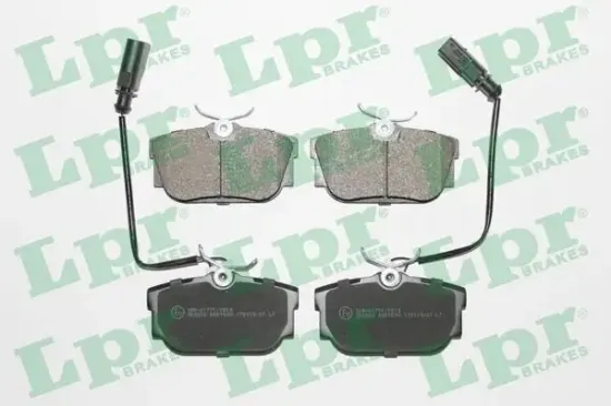 Bremsbelagsatz, Scheibenbremse Hinterachse LPR 05P1699 Bild Bremsbelagsatz, Scheibenbremse Hinterachse LPR 05P1699