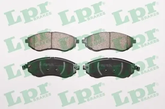 Bremsbelagsatz, Scheibenbremse Vorderachse LPR 05P1730 Bild Bremsbelagsatz, Scheibenbremse Vorderachse LPR 05P1730