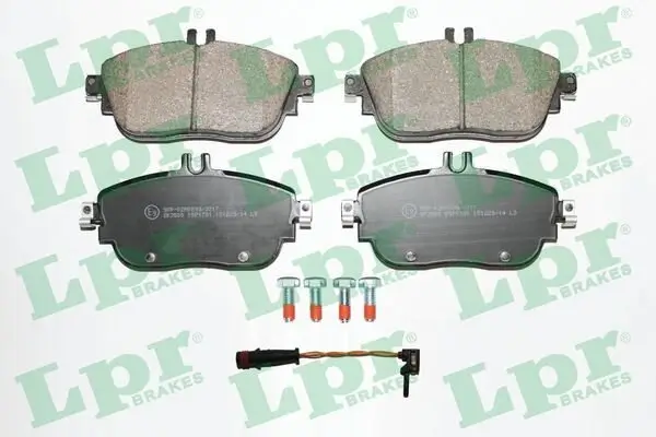 Bremsbelagsatz, Scheibenbremse Vorderachse LPR 05P1781A