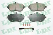 Bremsbelagsatz, Scheibenbremse Vorderachse LPR 05P1781A
