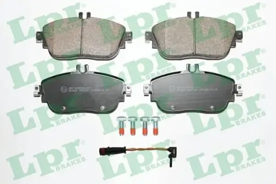 Bremsbelagsatz, Scheibenbremse Vorderachse LPR 05P1781A Bild Bremsbelagsatz, Scheibenbremse Vorderachse LPR 05P1781A